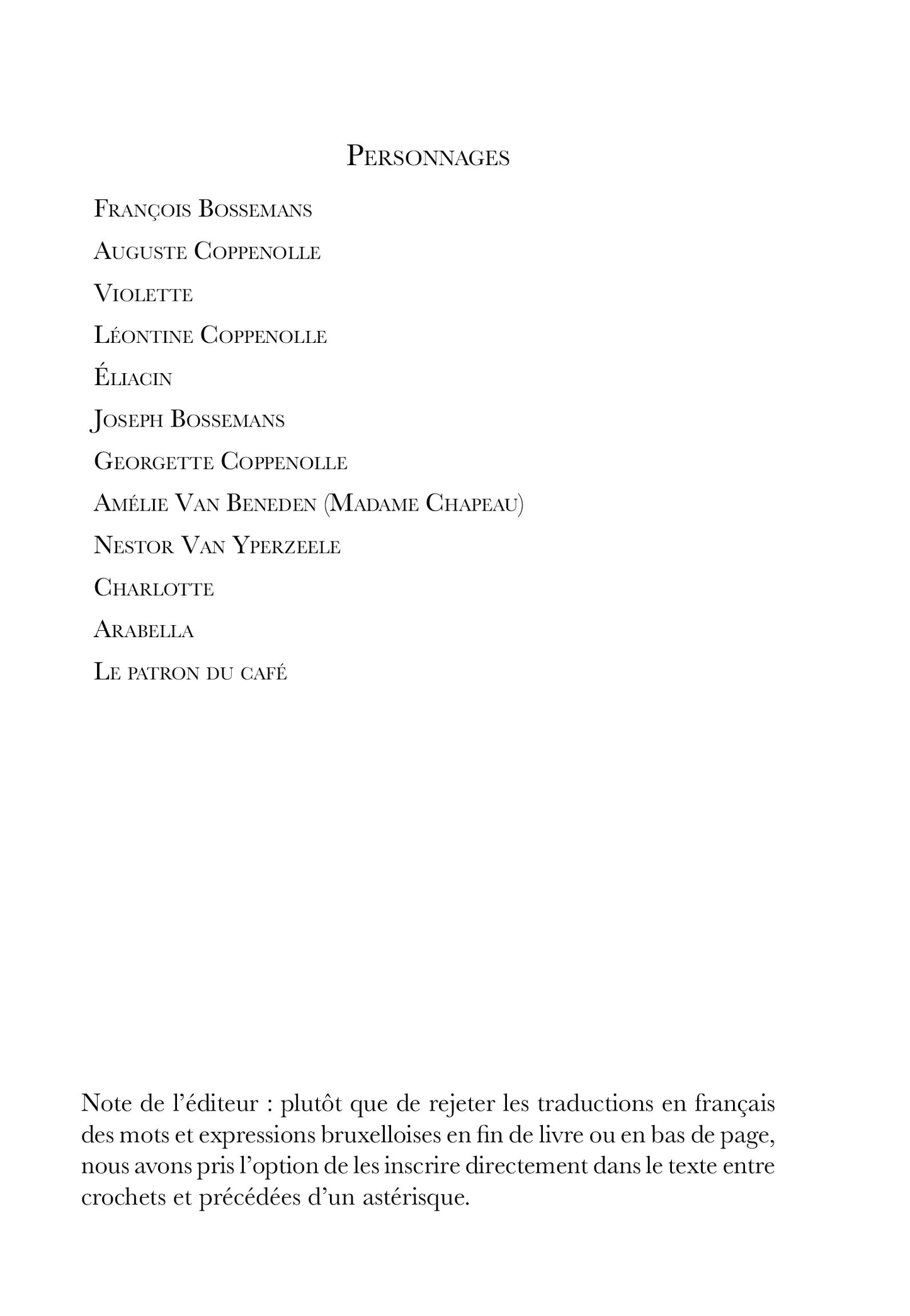 Bossemans et Coppenolle