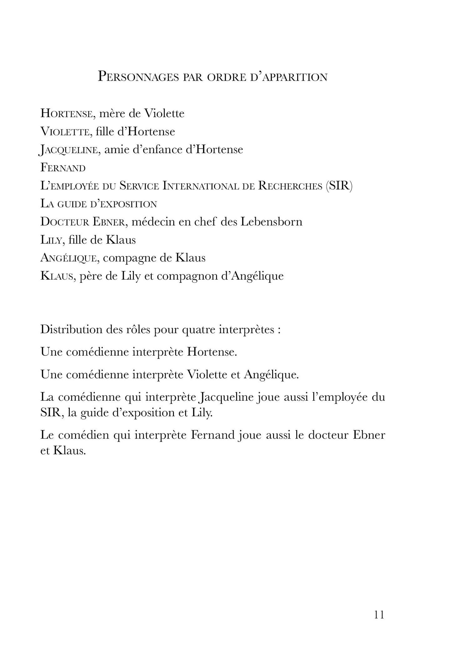 Les Petits Chevaux, une histoire d'enfants des Lebensborn