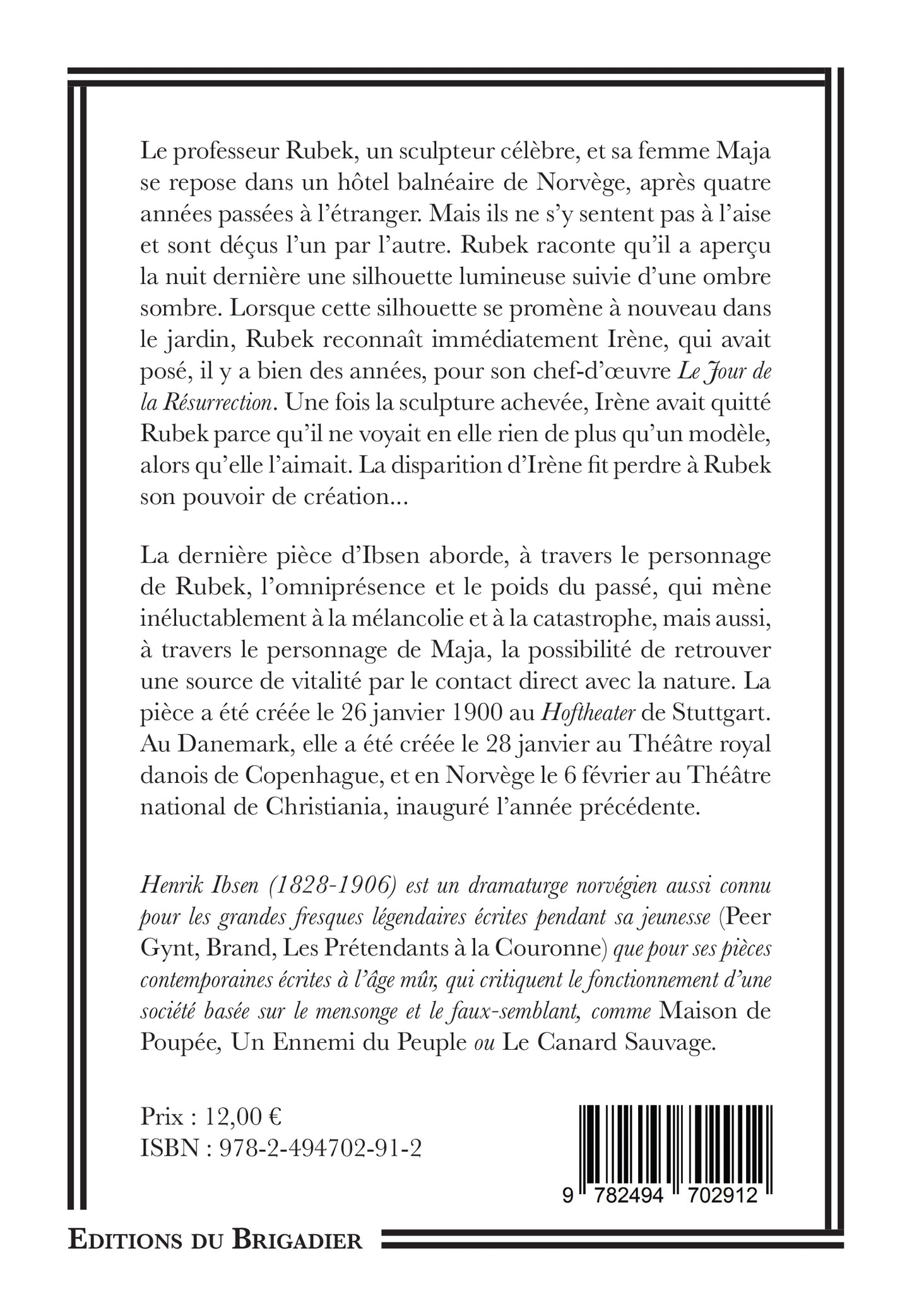 Quand Nous Nous Réveillerons d'Entre les Morts