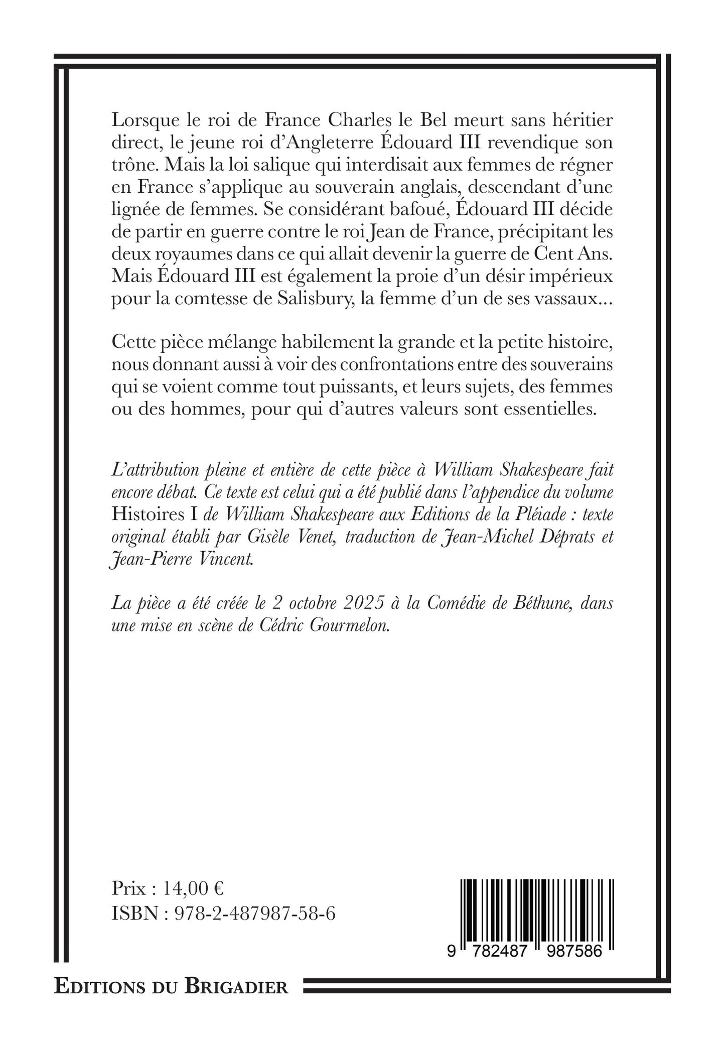 Le Règne du roi Edouard III