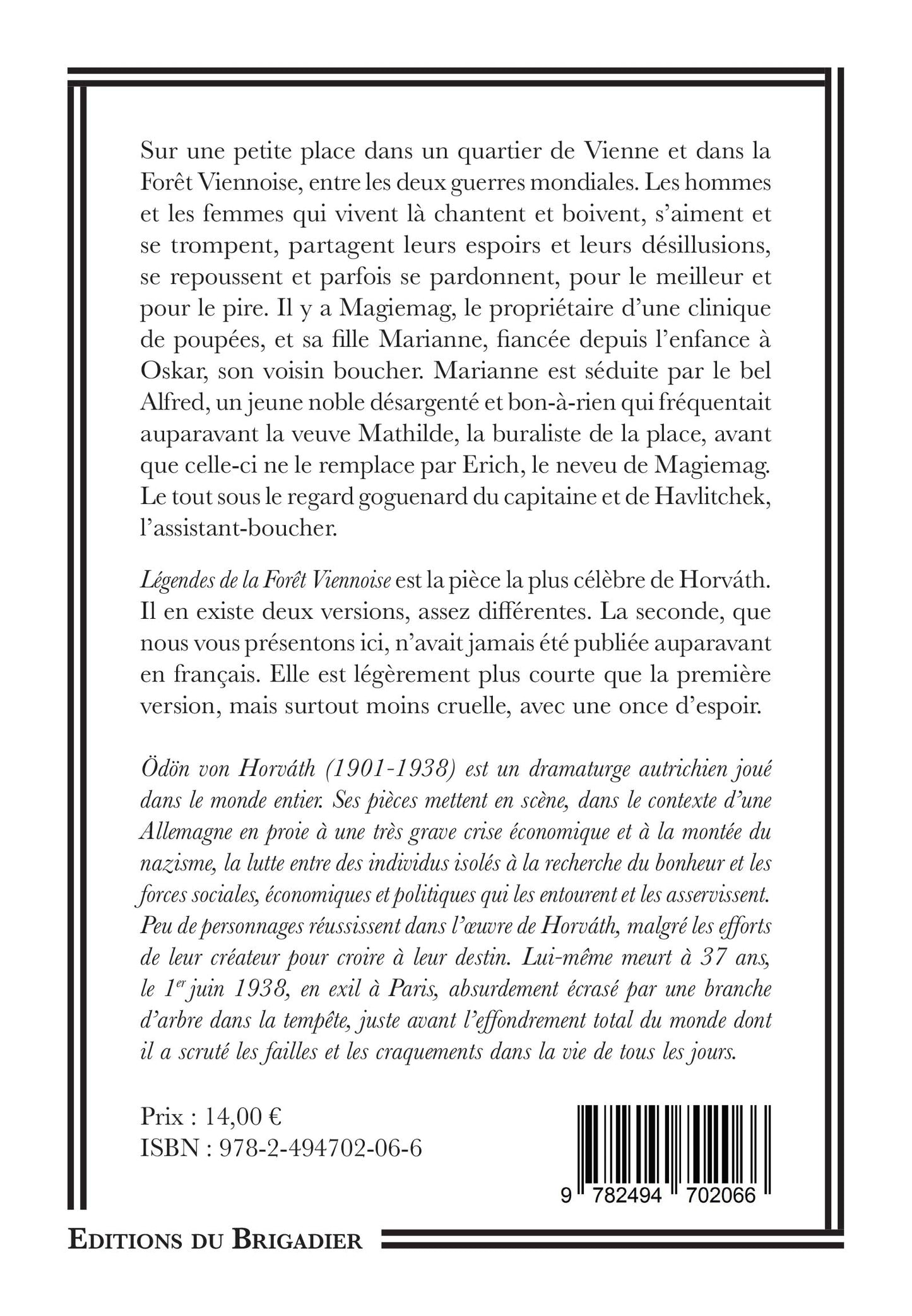 Légendes de la Forêt Viennoise - Deuxième Version