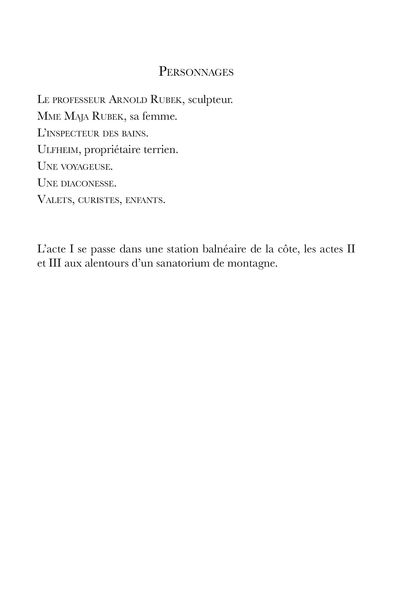 Quand Nous Nous Réveillerons d'Entre les Morts