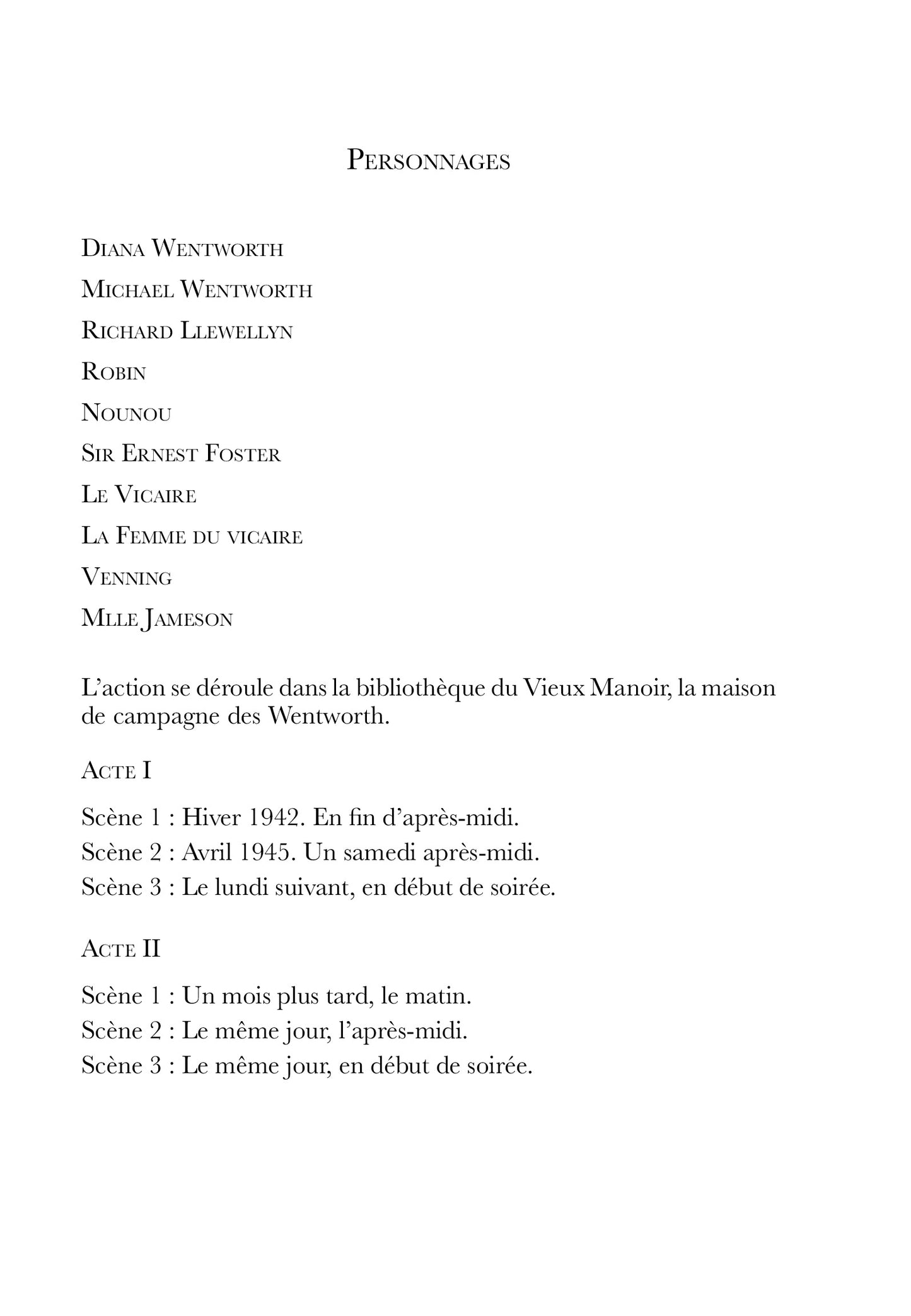 Ces Trois Dernières Années