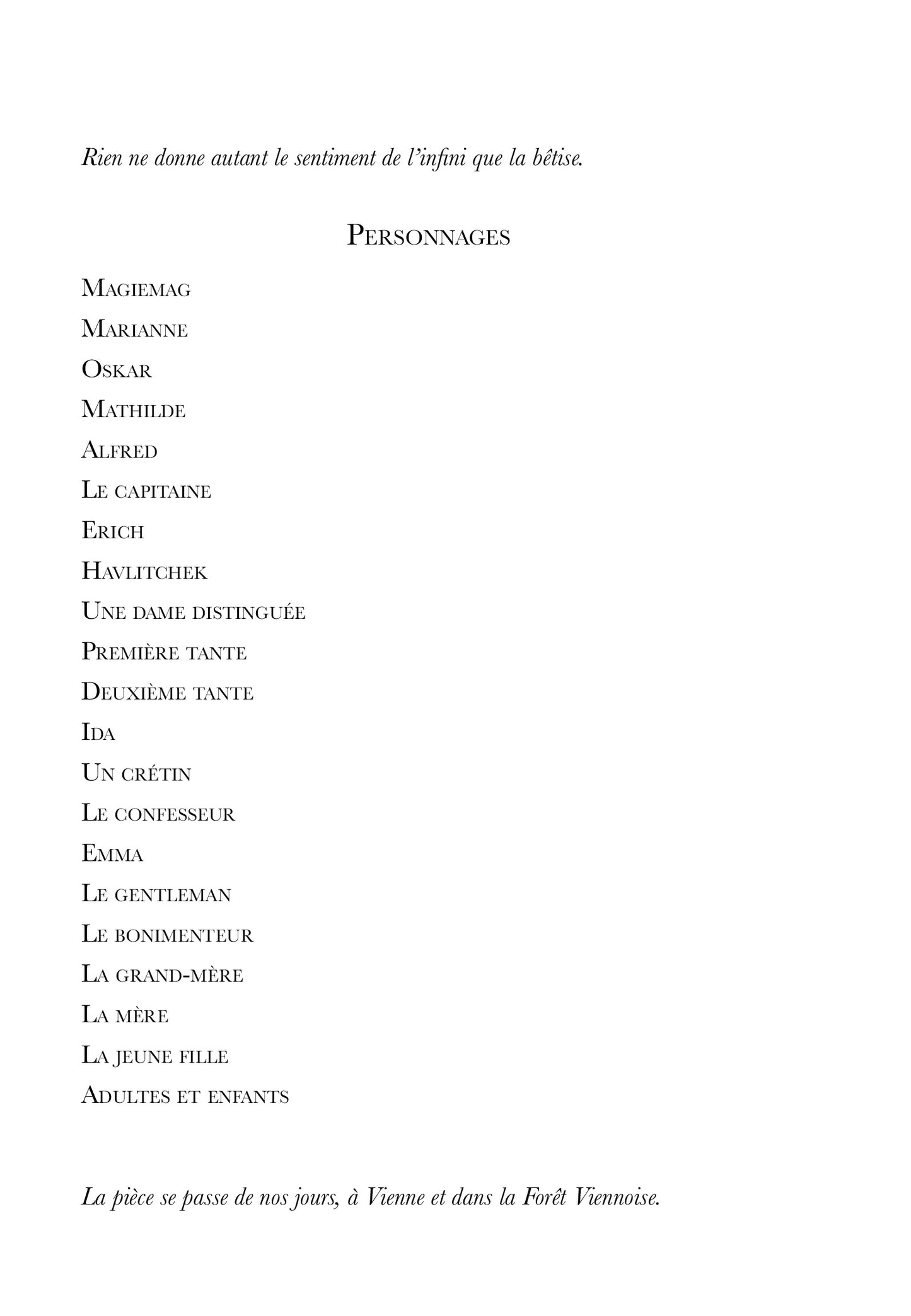 Légendes de la Forêt Viennoise - Deuxième Version