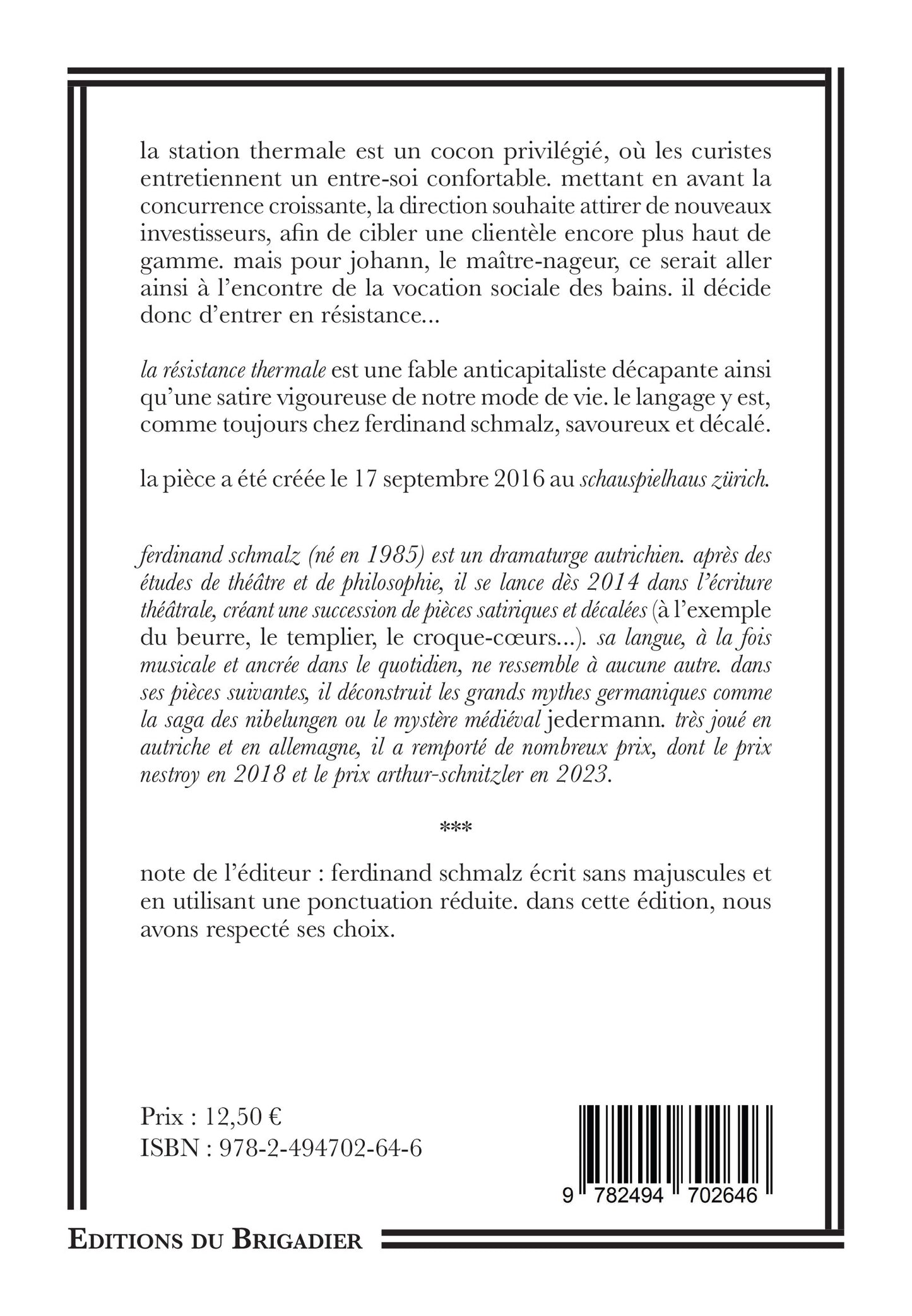 la résistance thermale