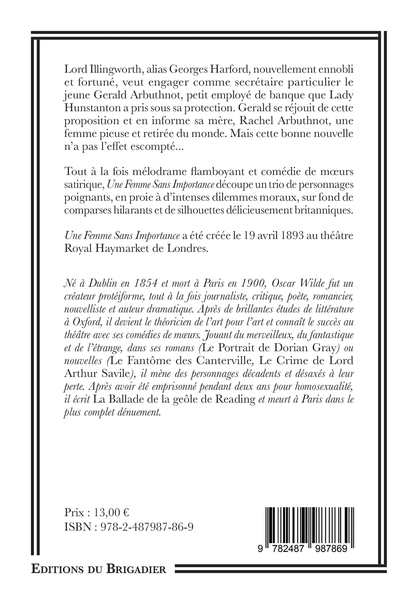 Une Femme Sans Importance